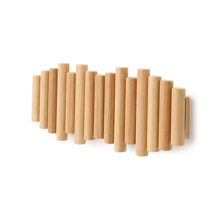 Umbra Picket Rail Wall Hooks - Natural