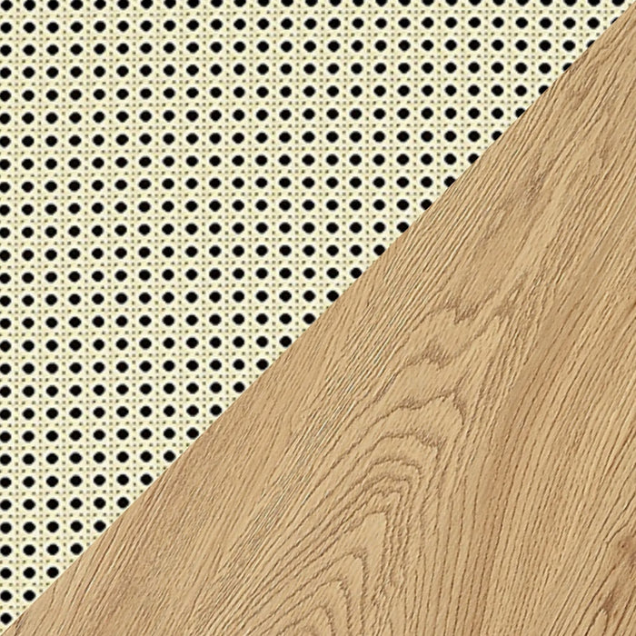 Sheridan Mid-Century Modern 4-Piece Living Room Set in Natural