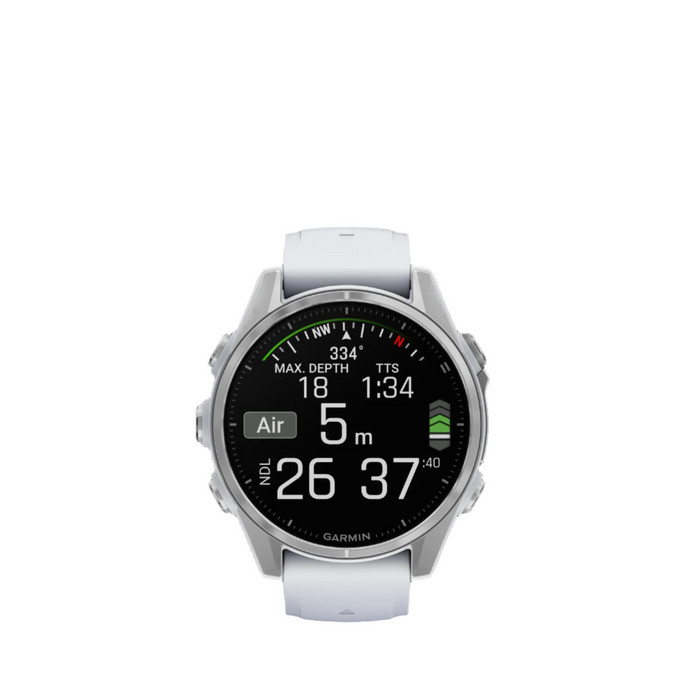 Garmin Fēnix 8 Amoled Smartwatch 43mm - Gps, Compass, Gyroscope And Barometric Altimeter 