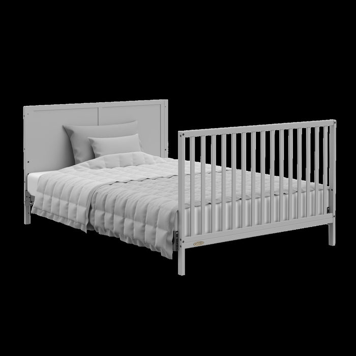 Graco Melrose 5-in-1 Convertible Crib with Drawer - Pebble Gray
