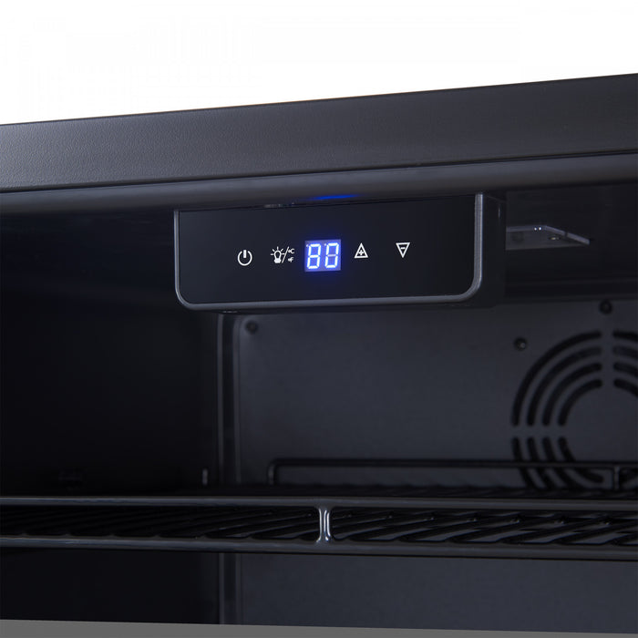 Forno Frescolino 24\" Beverage Cooler, Black, 188 Can Capacity, -FWCDR6665-24BLK
