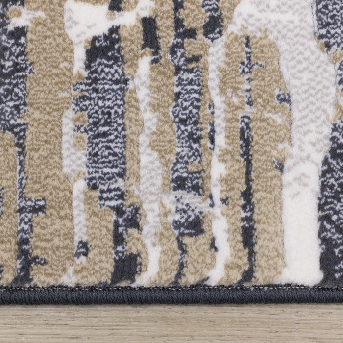Isabelle Distressed Area Rug - 6'7\" x 9'6\"