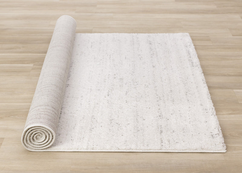 Surrey White Grey Speckled Rug, 5'3\" x 7'7\" Indoor Area Rug