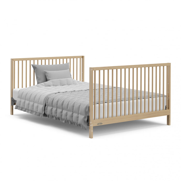 Graco Teddi 5-in-1 Convertible Crib with Drawer - Driftwood
