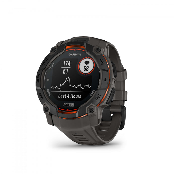 Garmin Instinct 3 Gps Smartwatch 50 Mm - Rugged Military Spec 810, Solar, Compass, Barometric Altimeter 