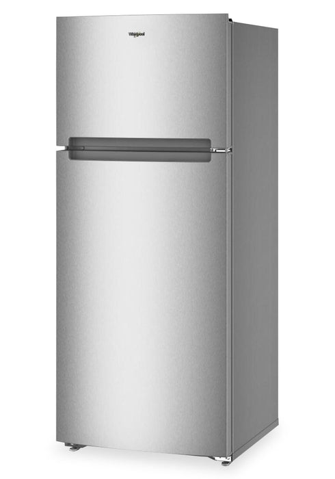 Whirlpool 28” 17.6 Cu. Ft. Top Freezer Refrigerator – Fingerprint Resistant Stainless - WRTX5118TZ