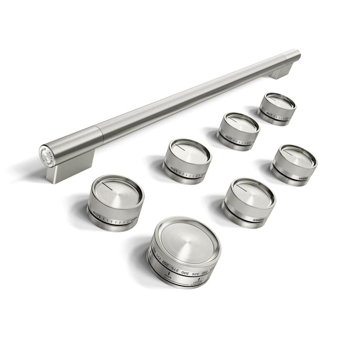 KitchenAid Handle Kit for 36\" Commercial-Style Dual Fuel Range – Stainless Steel – W11774728