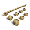 KitchenAid Handle Kit for 36\" Commercial-Style Induction Range – Brass – W11774742