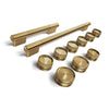 KitchenAid Handle Kit for 48\" Commercial-Style Induction Range – Brass – W11774746