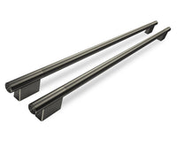 KitchenAid 2-Piece Handle Kit for Built-In Side by Side Refrigerator – Black Ore - W11777164 