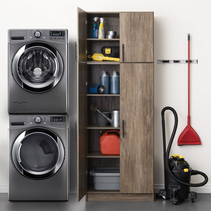 Elite 32\" Stackable Wall Cabinet - Drifted Grey