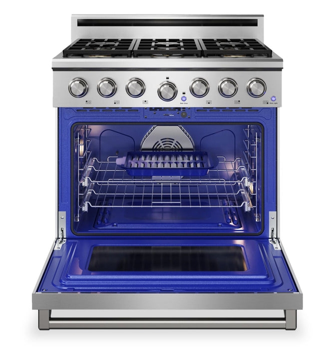 Thor Kitchen X Series 6.0 Cu. Ft. Freestanding Gas Range – Stainless Steel - XRG36E