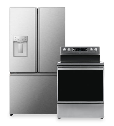 Hisense 2-Piece Kitchen Appliance Package - Stainless Steel | Ensemble de 2 électroménagers Hisense pour la cuisine - acier inoxydable