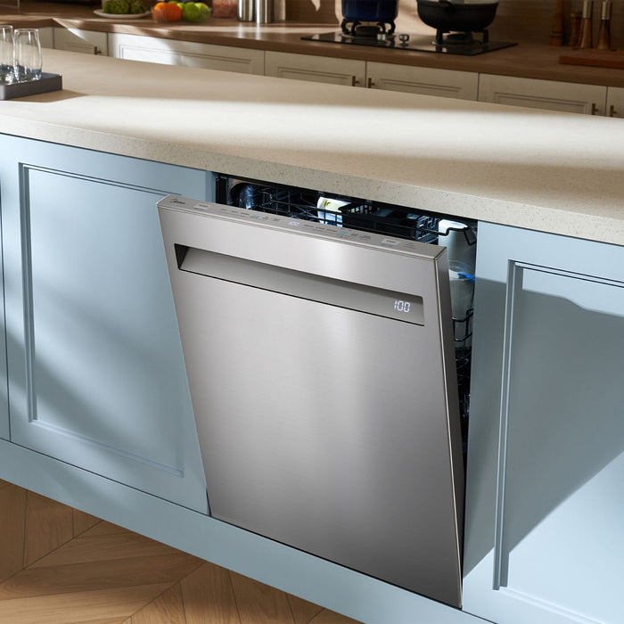 Midea 24\" Top Control Dishwasher with Sensor TruDry™ - Stainless Steel - MDT24P7CST
