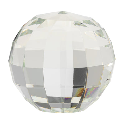 Clear 3" Crystal Orb|Orbe de cristal transparent de 3 po