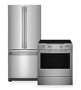KitchenAid 2-Piece Kitchen Appliance Package - PrintShield® Stainless Steel  | Ensemble de 2 électroménagers KitchenAid pour la cuisine - acier inoxydable PrintShieldMC