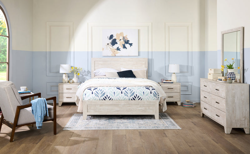 Ceramic 10\" Navy Polka Dot Flower Vase - White