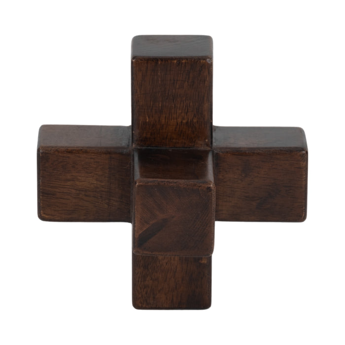 Wood 6\" Jack - Brown