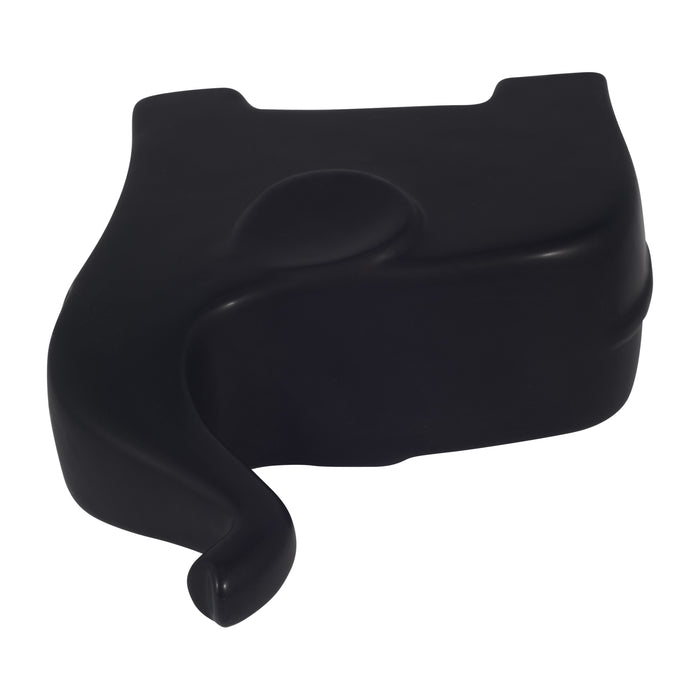 Ceramic 7\" Trunk Up Elephant - Black