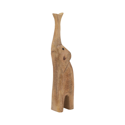 Mango Wood 15" Elephant - Brown|Éléphant de 15 po en manguier - brun