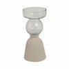 Ecomix Glass 9\" Vase - Ivory