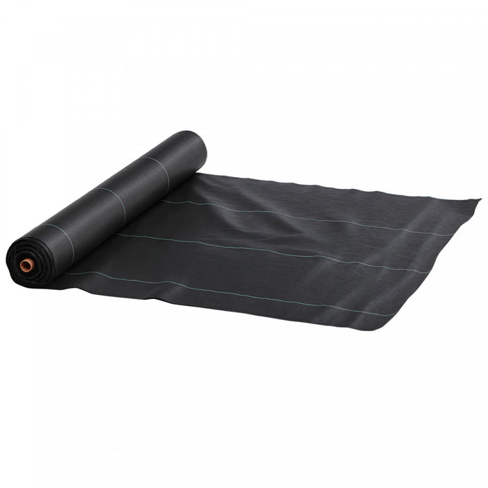 Outsunny 6.5ft x 164ft Weed Barrier, Landscape Fabric, for Greenhouse Yard Garden Weed Control, Heavy-Duty & Easy Setup, 2oz