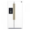 Forno Salerno 36-inch Side-by-Side Refrigerator in White, 20 cu.ft. - FFRBI1844-36WHT | Refrigerateur cote a cote Salerno de 36 po, blanc, 20 pi³ – FFRBI1844-36WHT
