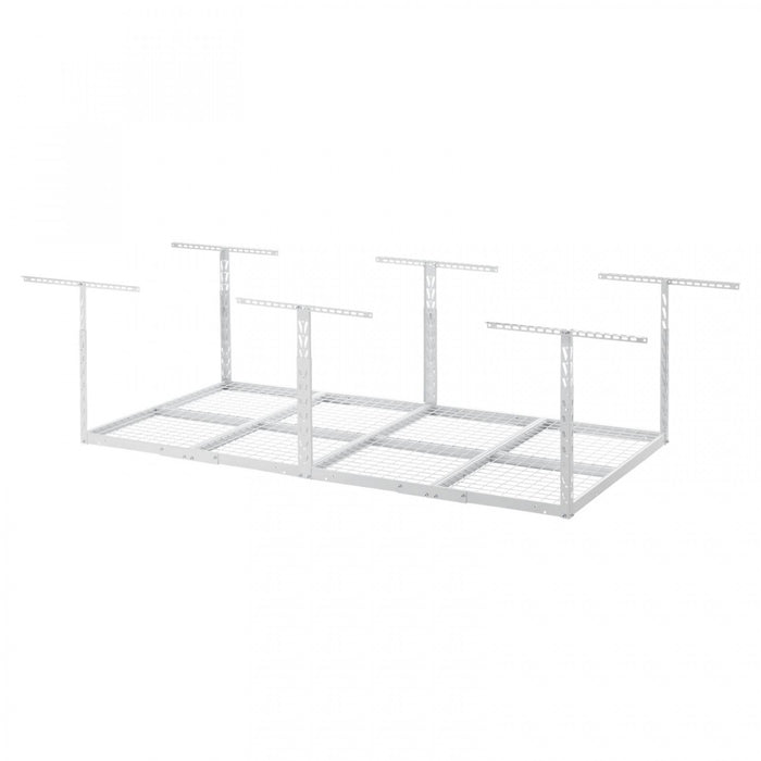 Gladiator Overhead Gearloft™ Hammered White Storage Rack - 4' x 8'