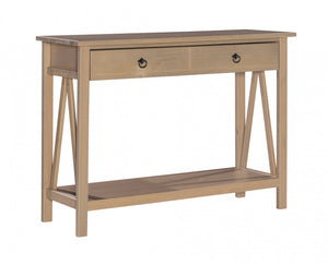 Titian Console Sofa Table - Driftwood