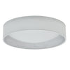 Dainolite Cfled Flush Mount 15\" Micro White Shade Lamp