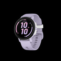 Garmin Bounce 2 Light Purple Kids Smartwatch - Safe Wearable, GPS Sports Tracking, Sleep Monitoring, Voice Commands, Fun Themes, Educational Quizzes