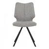 Bram Upholstered Modern Armless Dining Chair (Set of 2) | Chaise de salle a manger moderne Bram rembourree (ens. de 2)