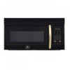 Forno Scalo 30-Inch Over the Range Microwave, Black, 1.6 cu.ft - FOTR3007-30BLK