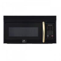 Forno Scalo 30-Inch Over the Range Microwave, Black, 1.6 cu.ft - FOTR3007-30BLK