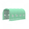 Outsunny Walk-in Tunnel Greenhouse 13 X 6.4 X 6.5 Ft Hoop House, Green