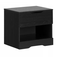 Holland Nightstand - Black Oak