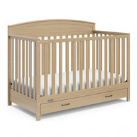 Graco Benton 5-in-1 Convertible Crib with Drawer - Driftwood