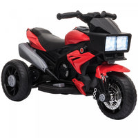 Aosom Kids Electric Powered Ride-On Pedal Motorcycle Ride-on Toy 6v Battery Powered W/ Music Horn He