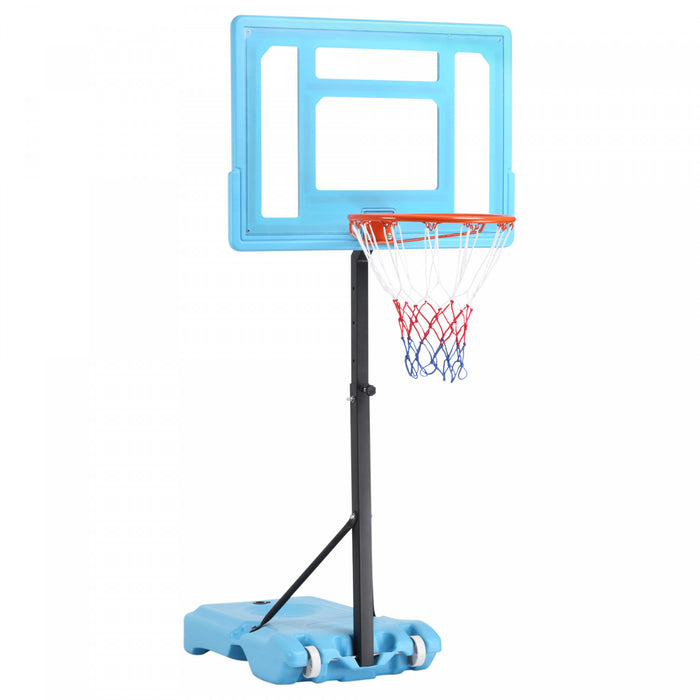Soozier Basketball Hoop Stand, Blue