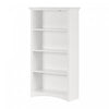 Gascony 4-Shelf Bookcase Pure White - South Shore