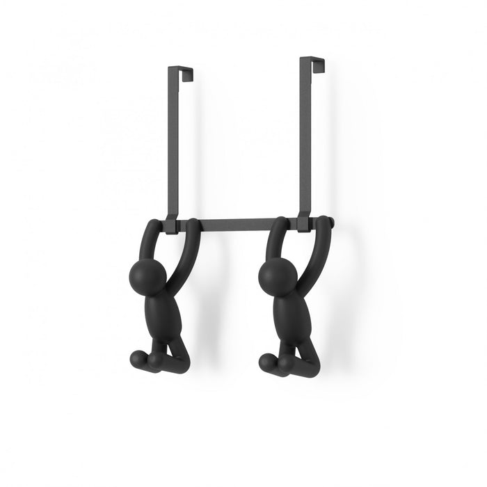 Umbra Buddy Double Over-Door Hooks - Black