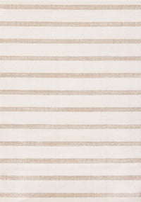 Covington Modern Neutral Striped Indoor Area Rug - 7'10