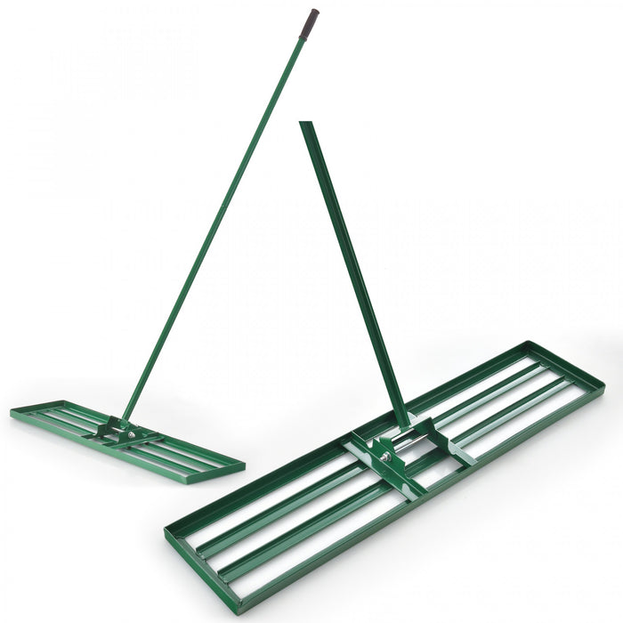 Costway Lawn Leveling Rake 36\" X 10\" Heavy Duty Level Lawn Tool For Garden Backyard/lawn
