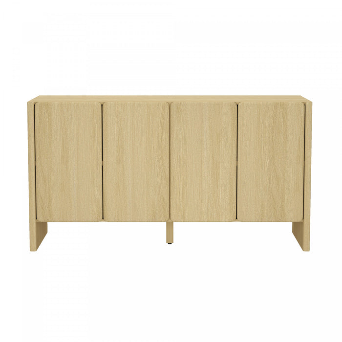 Linda Modern 60\" Sideboard in Natural Oak Buffet