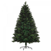 Homcom 6ft Artificial Christmas Tree With 569 Branch Tips