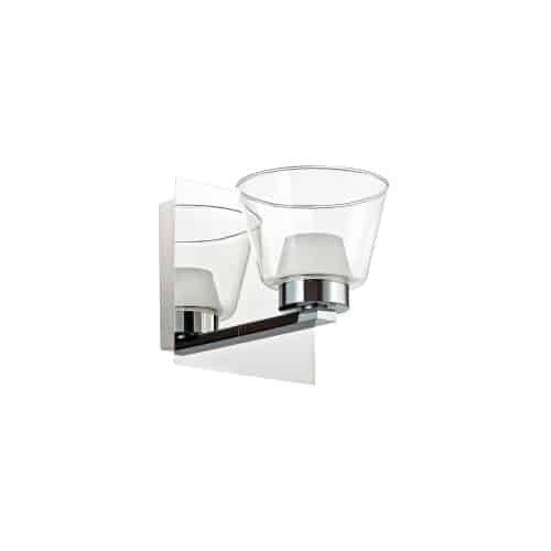 Dainolite LED Vanity 1 Light Wall Sconce Polished Chrome Finish Lamp