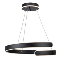 Sirius Collection Integrated LED Chandelier - Black