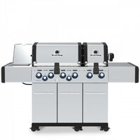 Broil King Regal S 690 Pro IR 6-Burner 60,000-BTU Natural Gas BBQ - 957947 Grill 