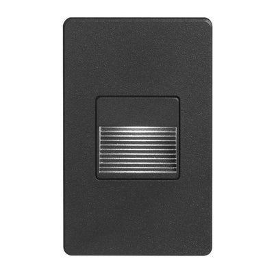 Dainolite Bella LED Step/Wall Light 3.3w Black|Lampe d’escalier et murale Bella de Dainolite avec fini noir et ampoule à DEL de 3,3 W