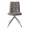 Odette Grey Tufted Upholstered Dining Chair (Set of 2) | Chaise de salle a manger Odette rembourree capitonnee grise (ens. de 2)